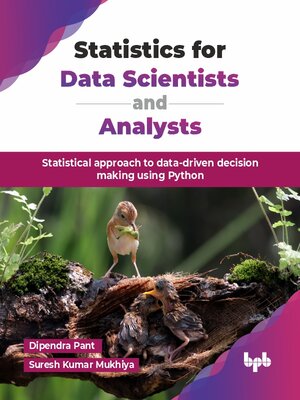 cover image of Statistics for Data Scientists and Analysts